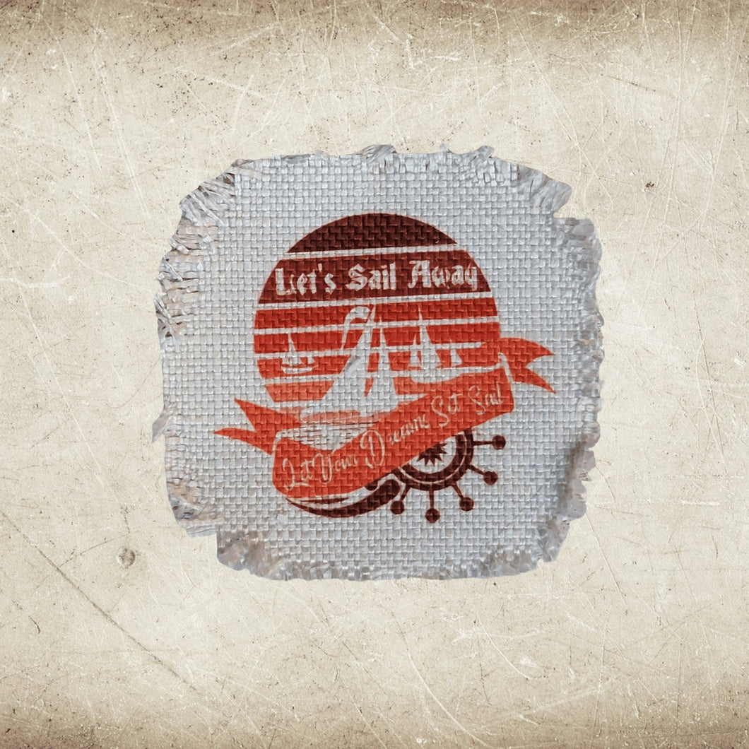Summer Favorites Frayed Sublimation Hat Patches - Designodeal