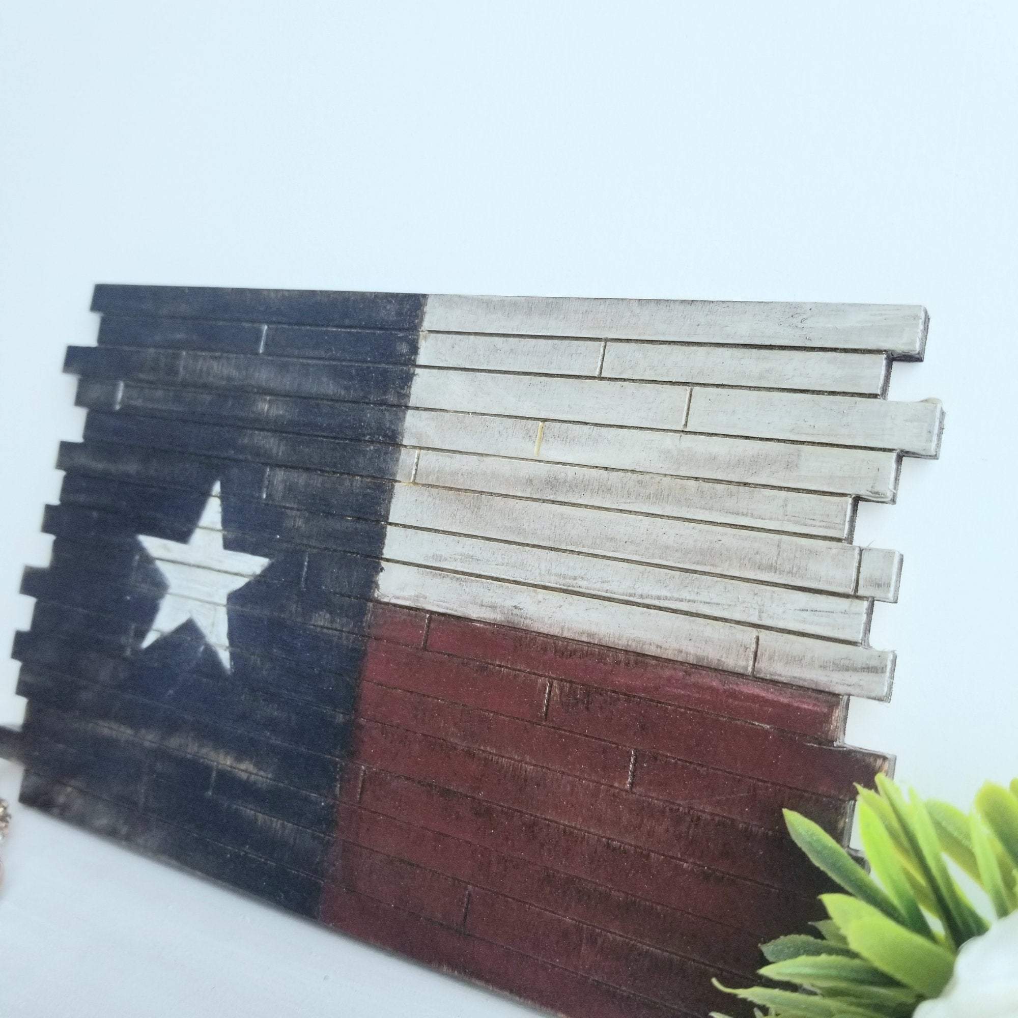 Texas Flag Pallet Wood Farmhouse Sign SVG Digital Download Files - Designodeal