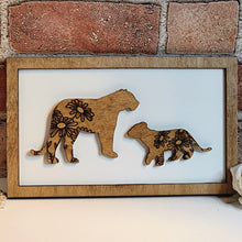 Load image into Gallery viewer, Tiger Mommy &amp; Me Sign - Daddy &amp; Me Animal Sign - Designodeal
