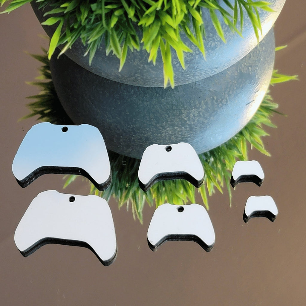 Video Game Controller Shaped Sublimation Earring Blanks ~ Multiple Siz ...