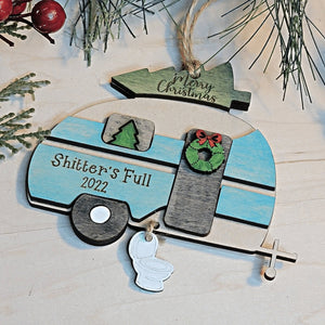 Vintage RV Camper Christmas Ornament - Designodeal
