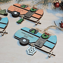 Load image into Gallery viewer, Vintage RV Camper Christmas Ornament - Designodeal
