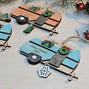Vintage RV Camper Christmas Ornament - Designodeal