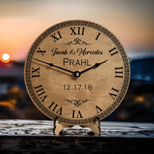 Load image into Gallery viewer, Wedding Anniversary Clock - Designodeal
