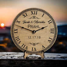 Load image into Gallery viewer, Wedding Anniversary Clock - Designodeal
