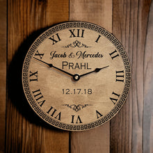 Load image into Gallery viewer, Wedding Anniversary Clock - Designodeal
