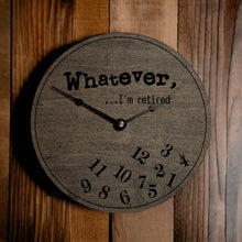 Load image into Gallery viewer, Whatever I&#39;m Retired Falling Numbers Retirement Clock - Designodeal

