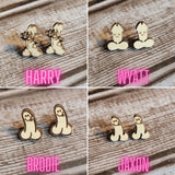 Whimsical Penis Necklaces & Stud Earrings - Wholesale MOQ 50 - Designodeal